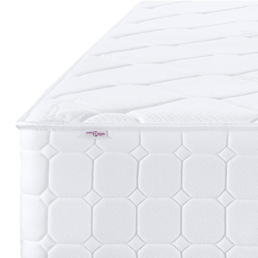 Materasso Molle Insacchettate Medio Rigido 90x190cm Single Size - homemem39