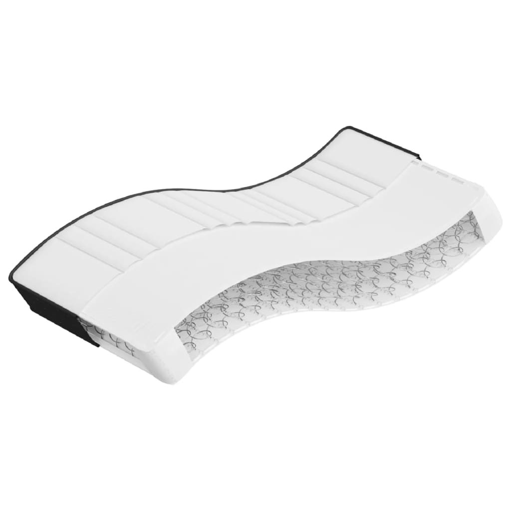 Materasso a Molle Bonnel Medio 90x190 cm Single Size - homemem39