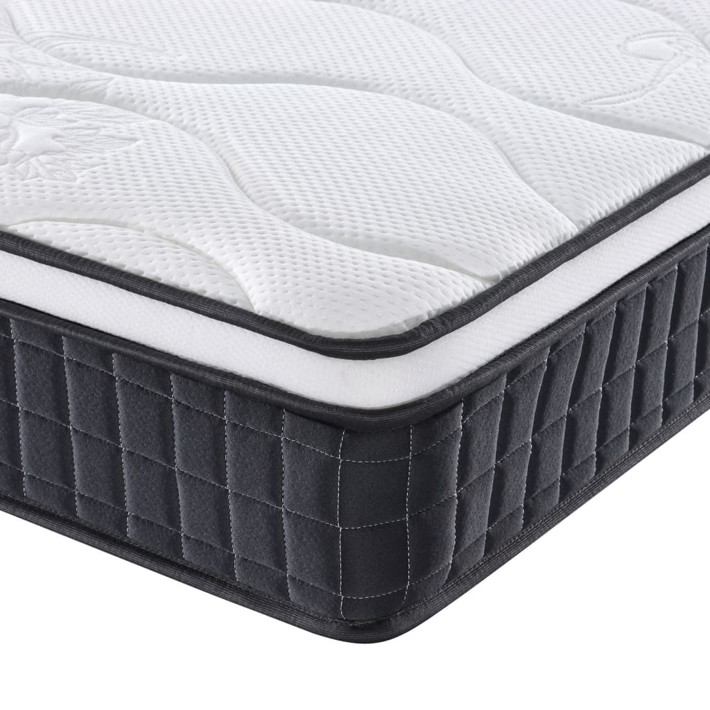 Materasso a Molle Bonnel Medio 90x190 cm Single Size - homemem39