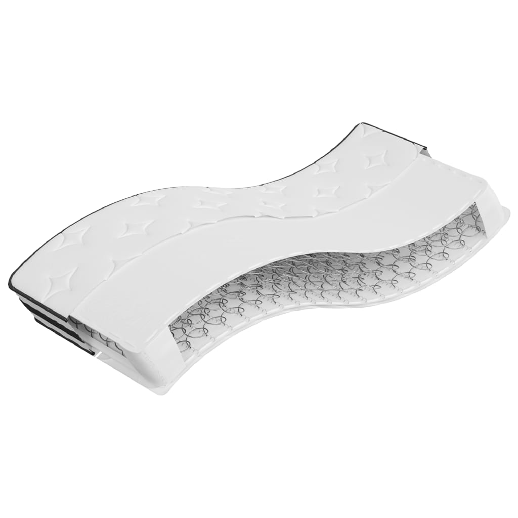 Materasso a Molle Bonnel Medio 90x190 cm Single Size - homemem39