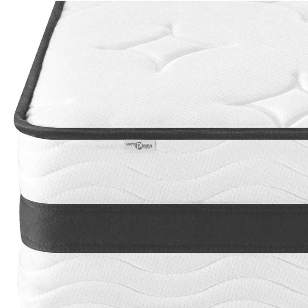 Materasso a Molle Bonnel Medio 90x190 cm Single Size - homemem39