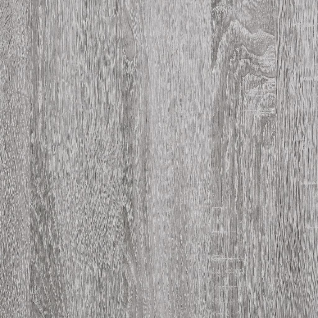 Mensole Parete 4pz Grigio Sonoma 40x40x1,5cm Legno Multistrato - homemem39