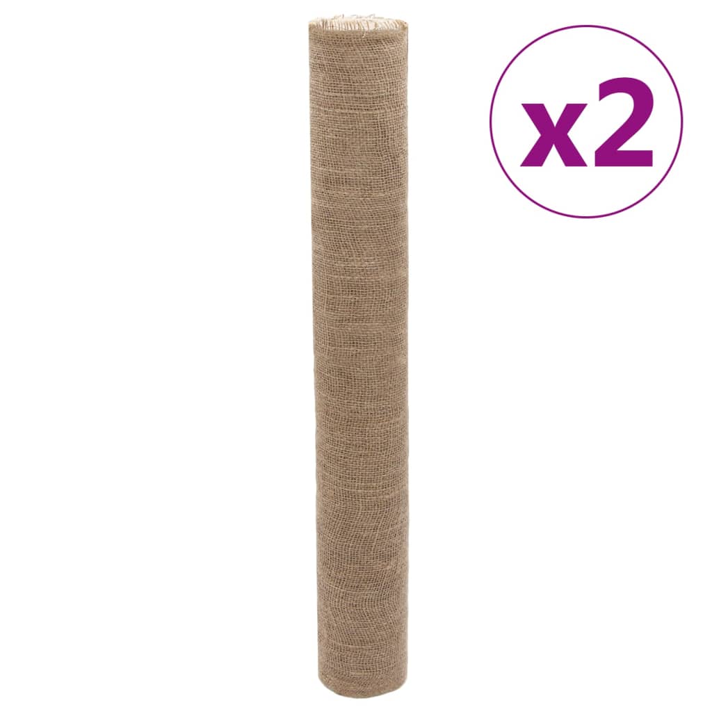 Rotoli in Iuta 2 pz 1x50 m 100% Iuta 200 gsm - homemem39