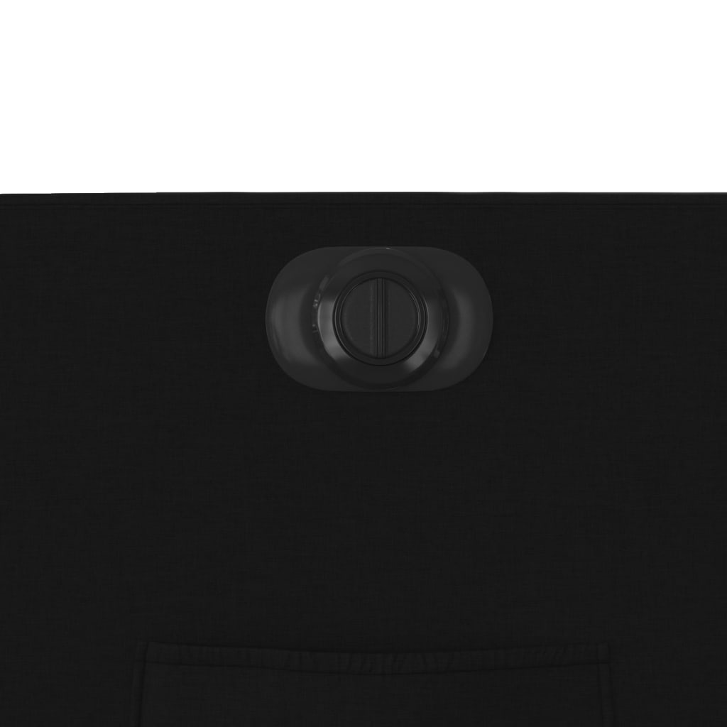 Poltrona Elettrica Reclinabile Nera in Tessuto - homemem39