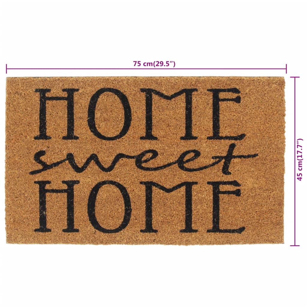 Zerbino Naturale 45x75 cm Fibra di Cocco | homemem39