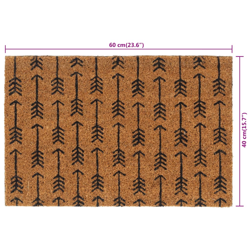 Zerbino Naturale 40x60 cm Fibra di Cocco | homemem39