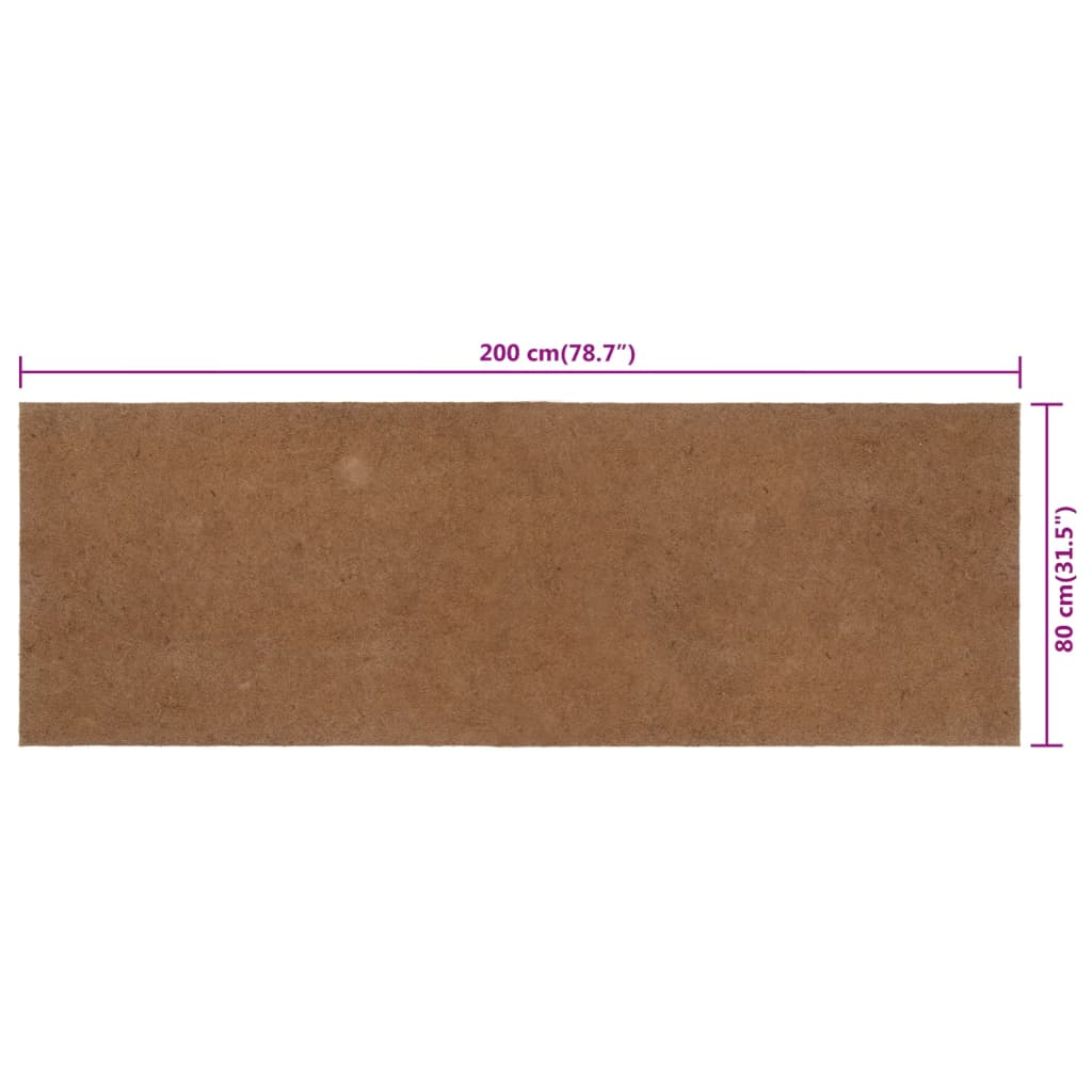 Coprimaterasso 80x200 cm in Fibra di Cocco | homemem39