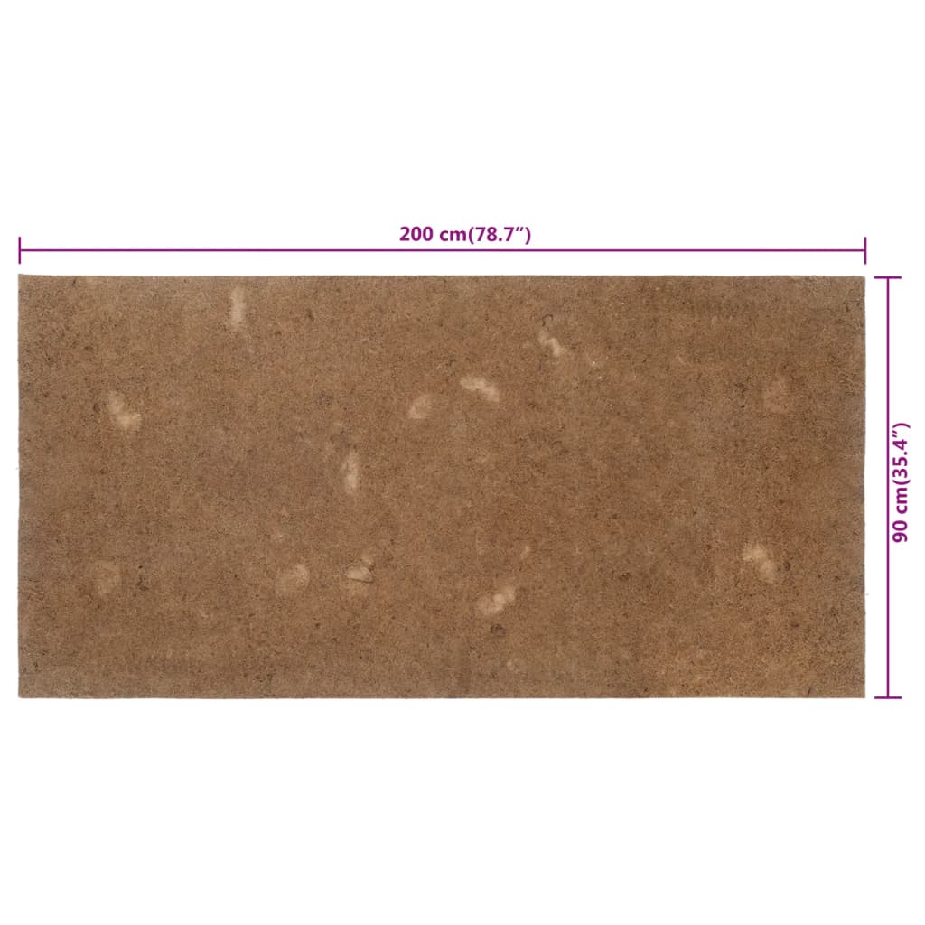 Coprimaterasso 90x200 cm in Fibra di Cocco | homemem39