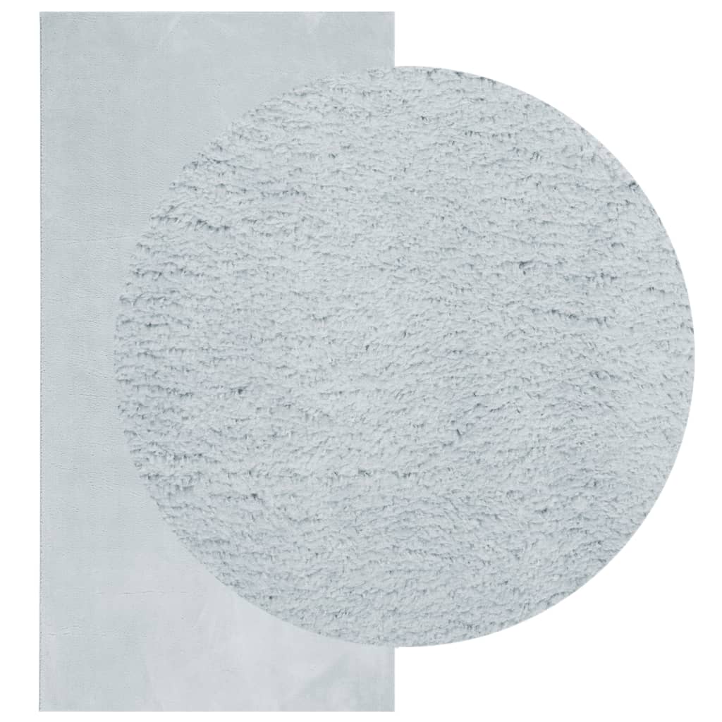 Tappeto a Pelo Corto HUARTE Morbido e Lavabile Blu 100x200 cm - homemem39