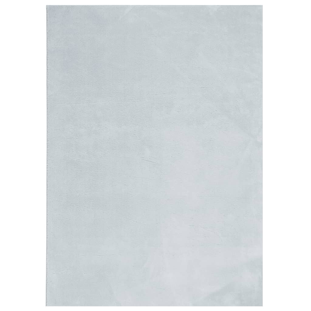 Tappeto a Pelo Corto HUARTE Morbido e Lavabile Blu 200x280 cm - homemem39