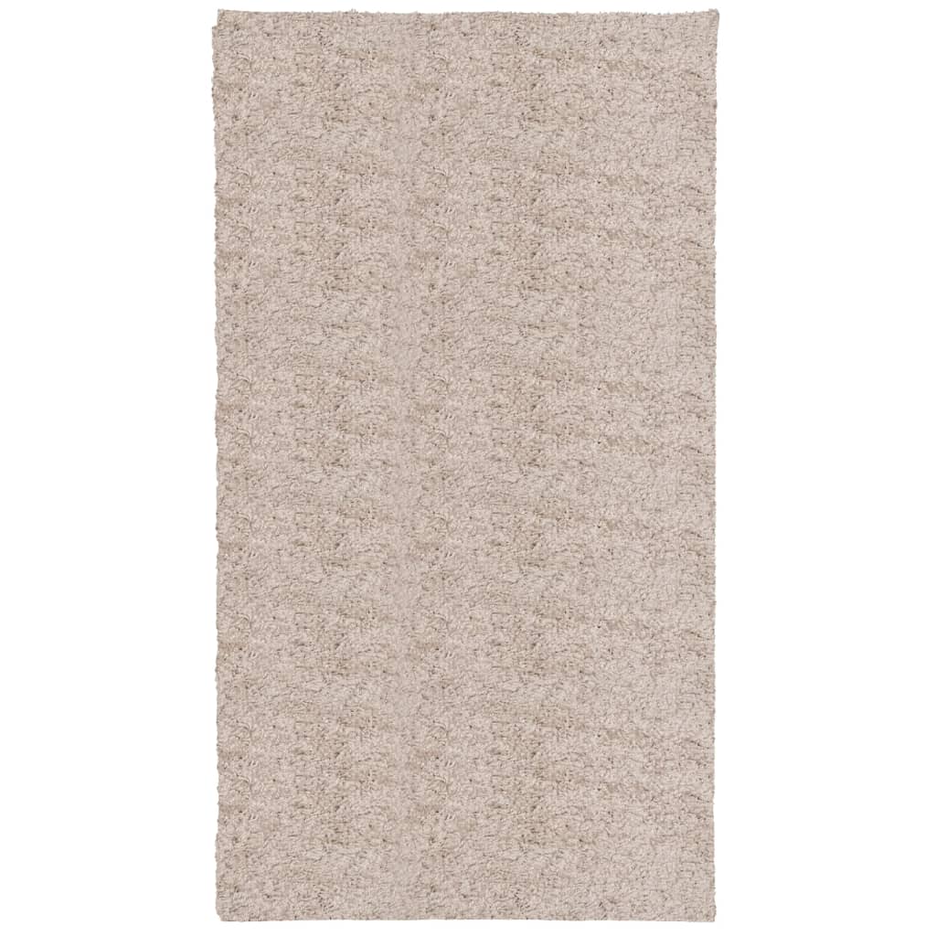 Tappeto Shaggy PAMPLONA a Pelo Lungo Moderno Beige 60x110 cm - homemem39