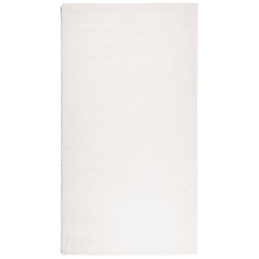 Tappeto Shaggy PAMPLONA a Pelo Lungo Moderno Crema 60x110 cm - homemem39