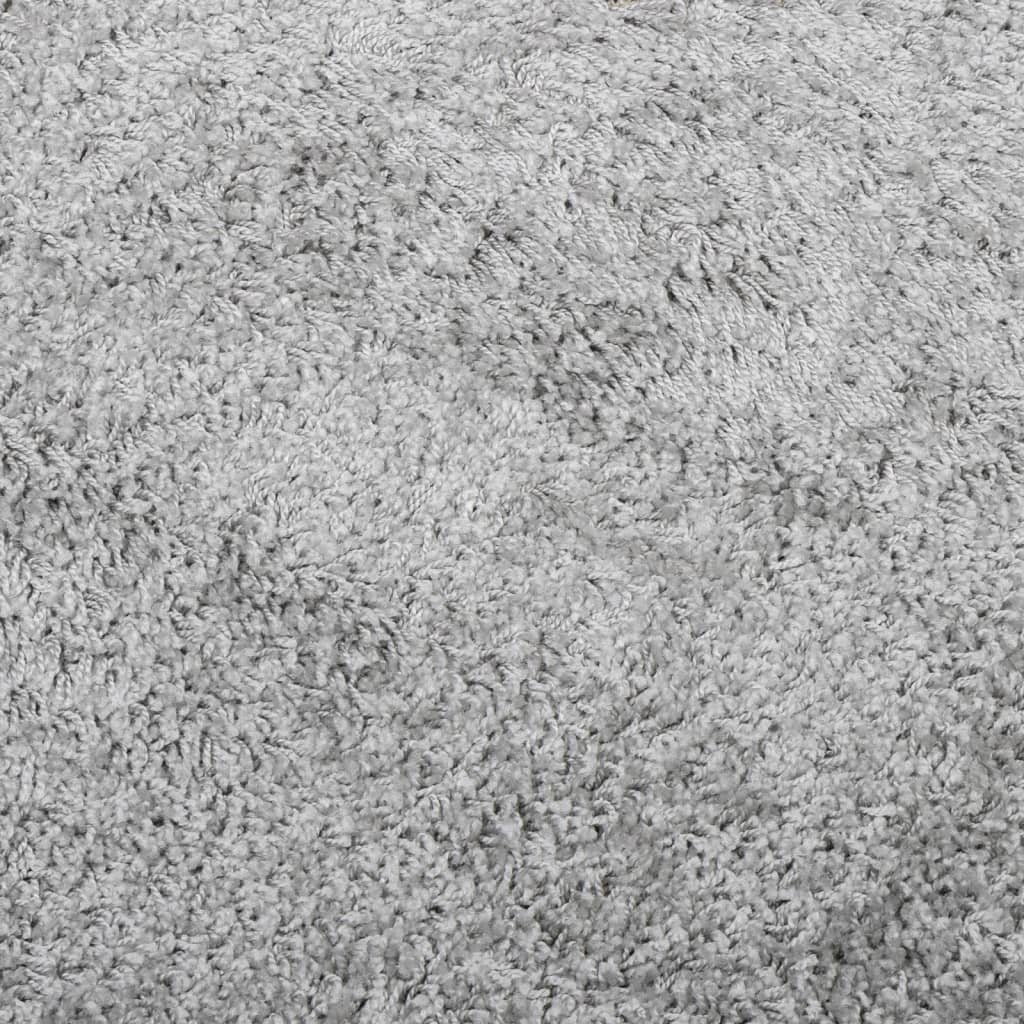 Tappeto Shaggy PAMPLONA a Pelo Lungo Moderno Grigio 80x250 cm - homemem39