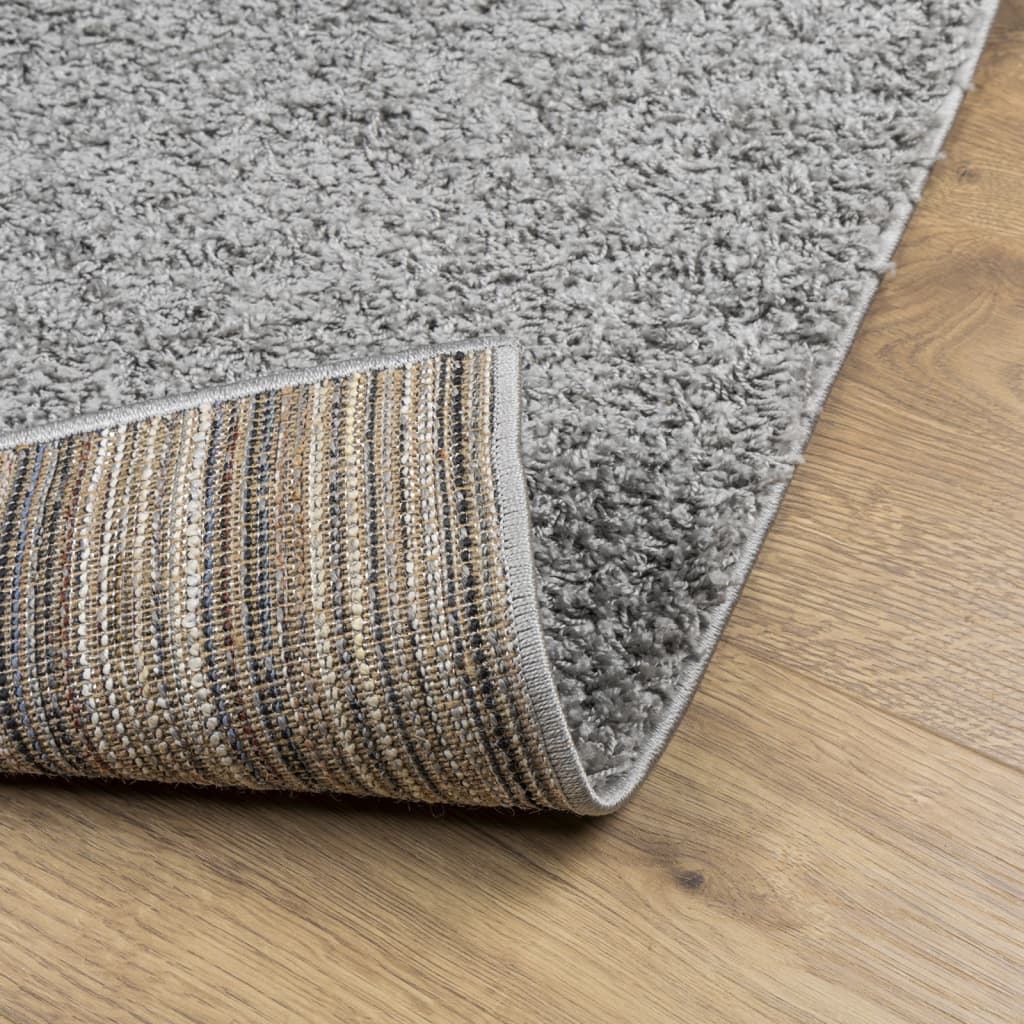 Tappeto Shaggy PAMPLONA a Pelo Lungo Moderno Grigio 200x280 cm - homemem39