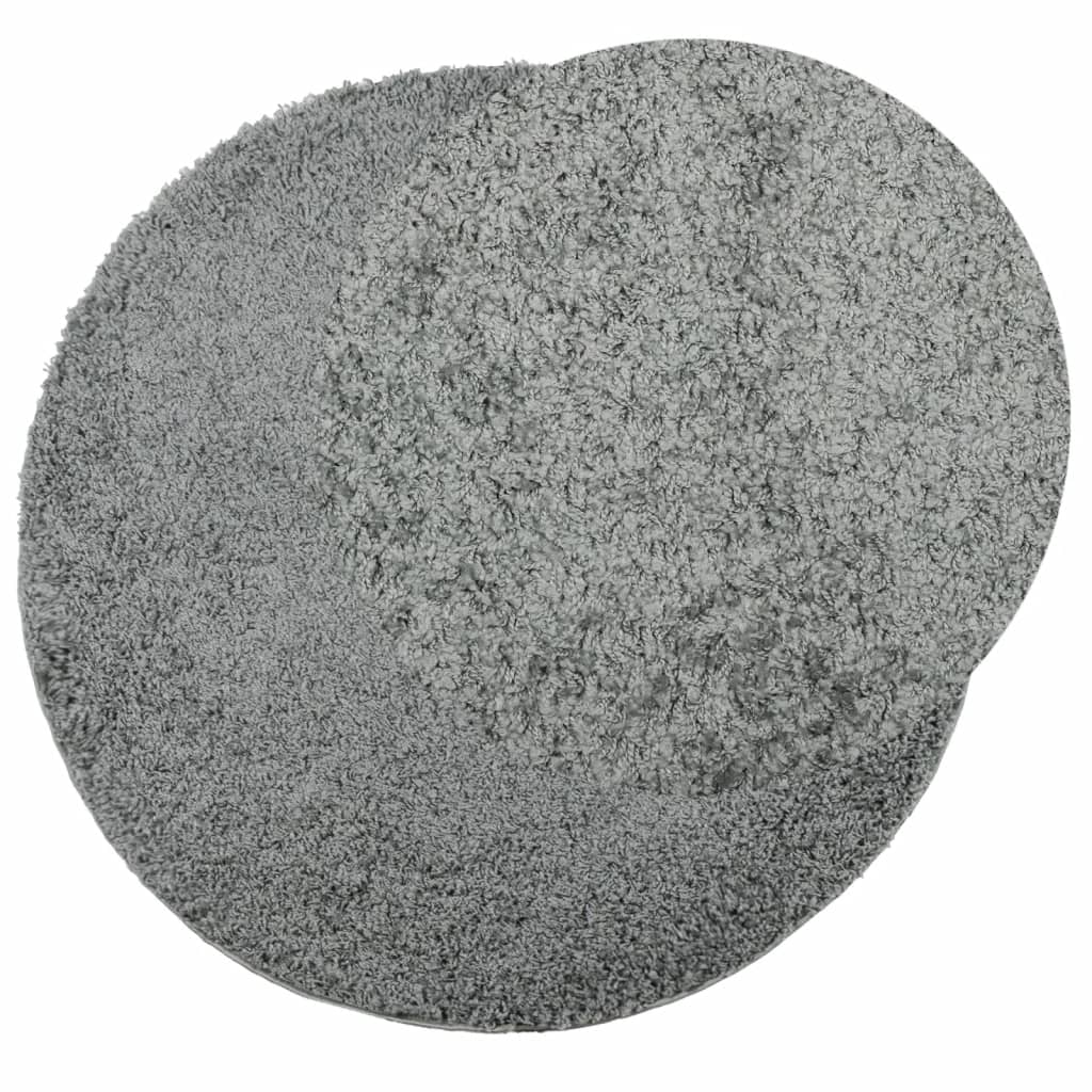 Tappeto Shaggy PAMPLONA a Pelo Lungo Moderno Verde Ø 240 cm - homemem39