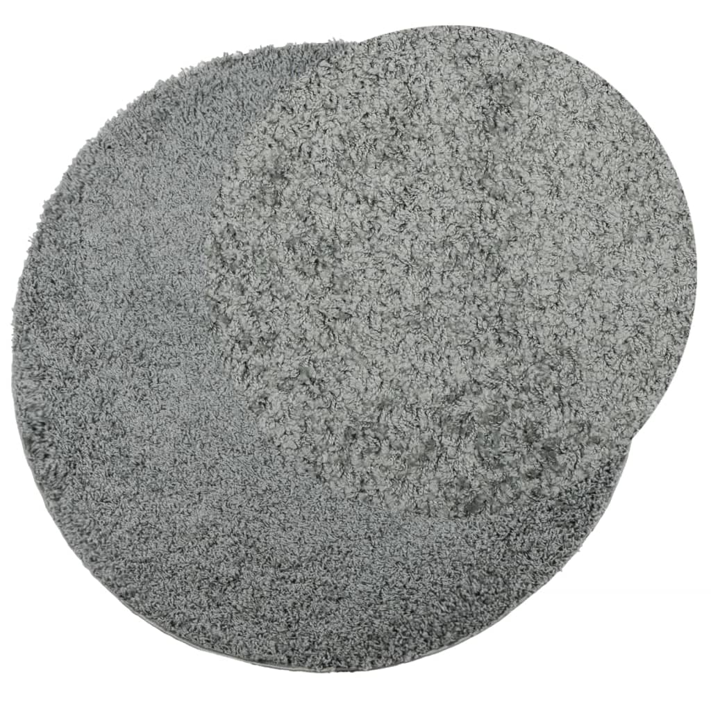Tappeto Shaggy PAMPLONA a Pelo Lungo Moderno Verde Ø 280 cm - homemem39