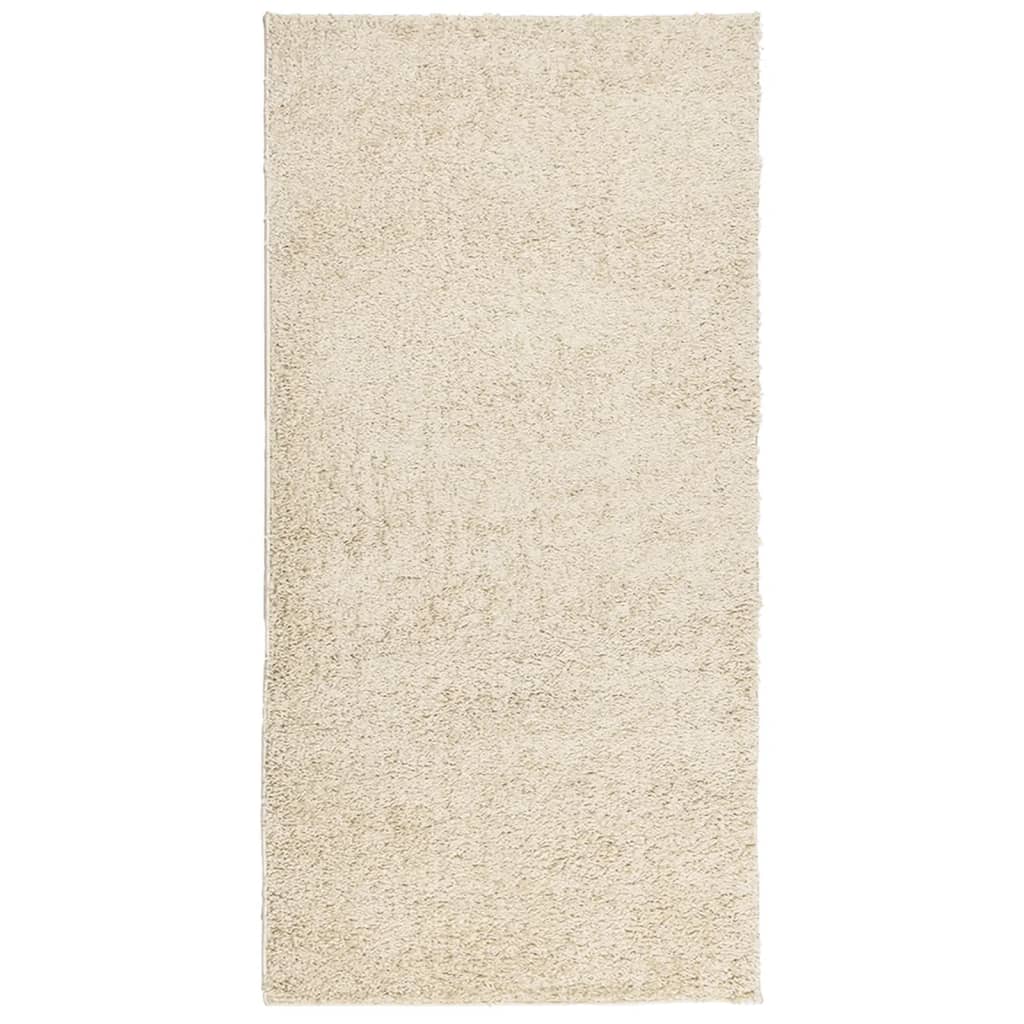 Tappeto Shaggy PAMPLONA a Pelo Lungo Moderno Oro 100x200 cm - homemem39