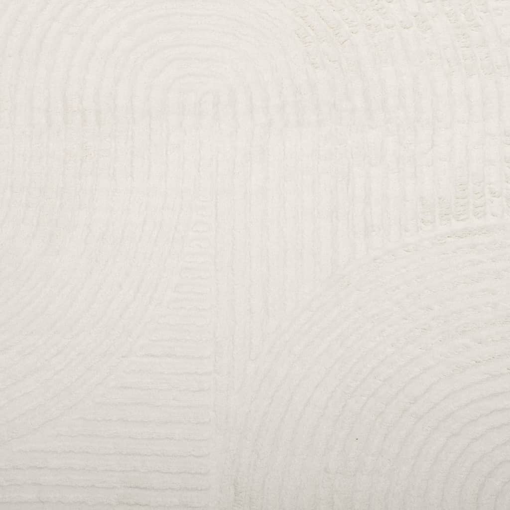 Tappeto IZA a Pelo Corto Aspetto Scandinavo Crema 100x200 cm - homemem39