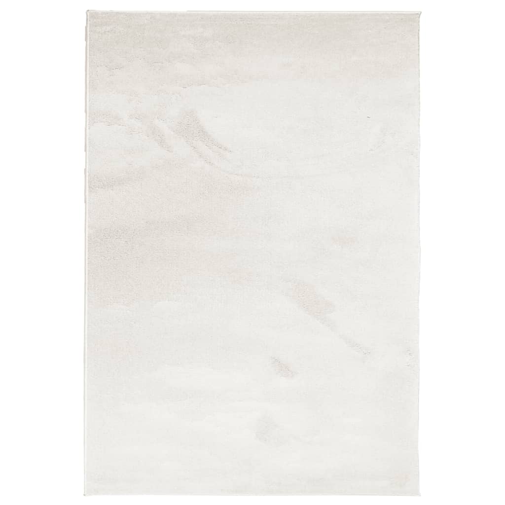 Tappeto OVIEDO a Pelo Corto Beige 140x200 cm - homemem39