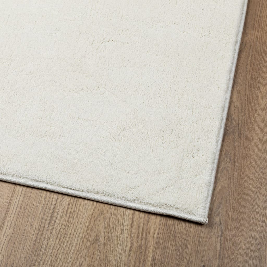Tappeto OVIEDO a Pelo Corto Crema 140x200 cm - homemem39