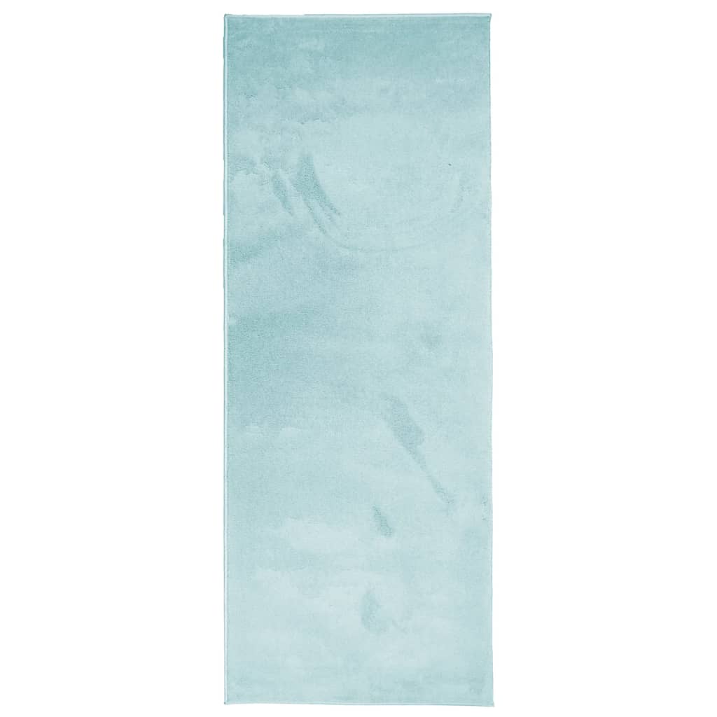 Tappeto OVIEDO a Pelo Corto Verde 80x200 cm - homemem39
