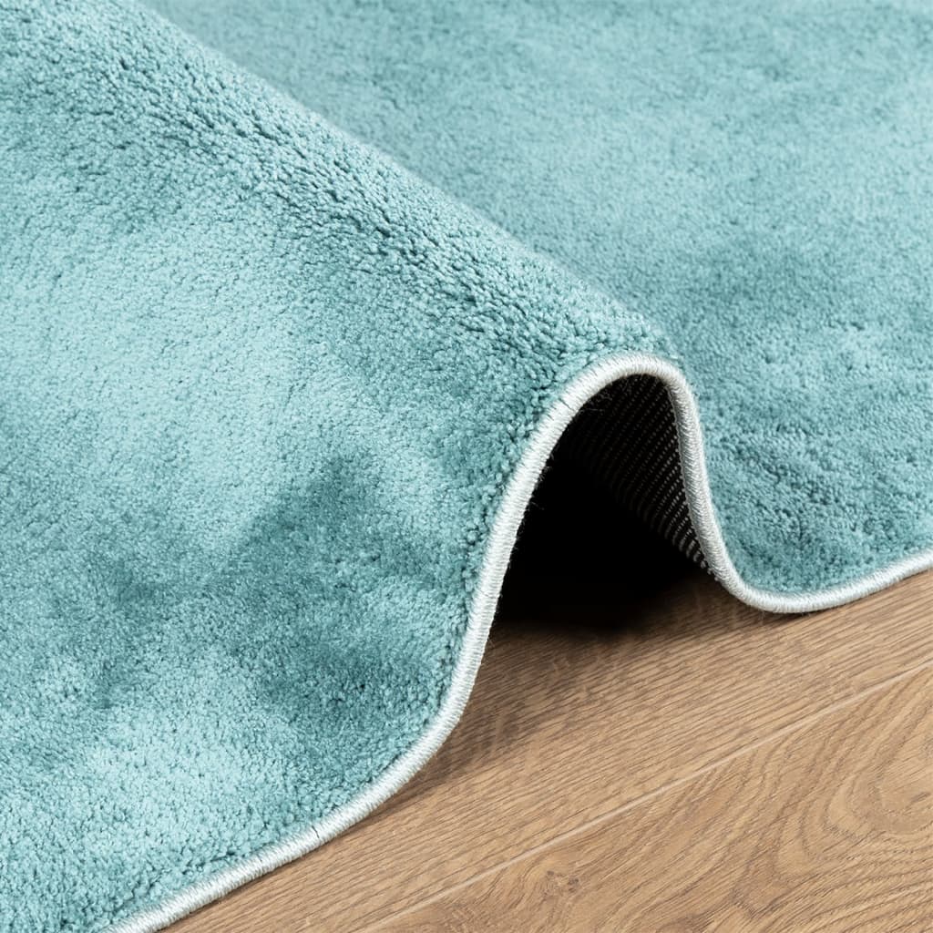 Tappeto OVIEDO a Pelo Corto Verde 80x250 cm - homemem39