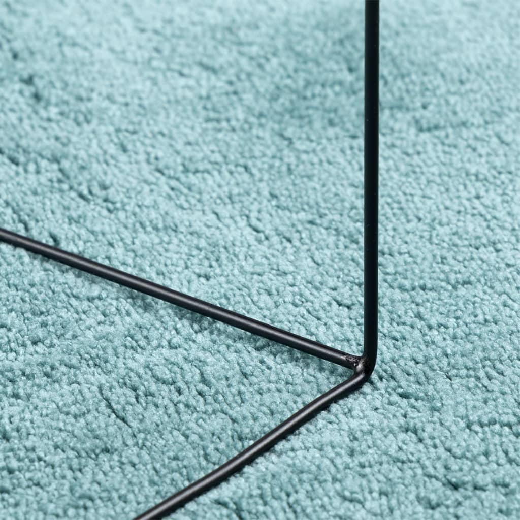 Tappeto OVIEDO a Pelo Corto Verde 80x250 cm - homemem39