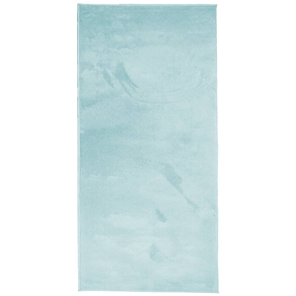 Tappeto OVIEDO a Pelo Corto Verde 100x200 cm - homemem39