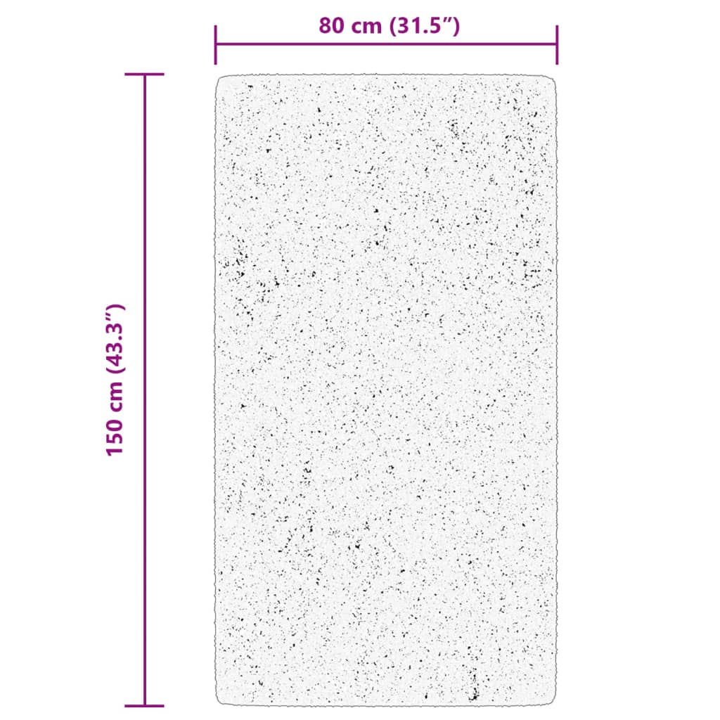 Tappeto ARBIZU Interni e Esterni Design Vintage 80x150 cm - homemem39
