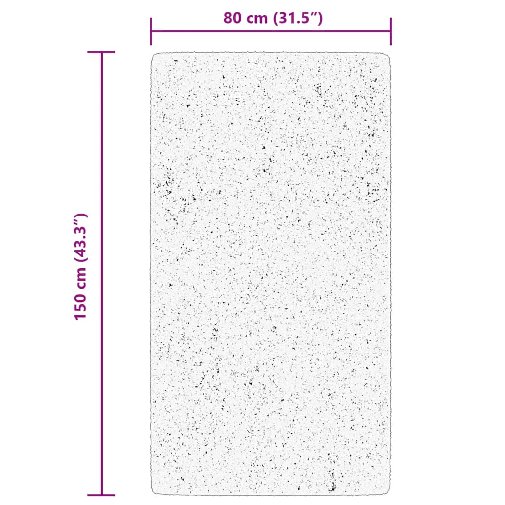 Tappeto ARBIZU Interni e Esterni Design Vintage 80x150 cm - homemem39