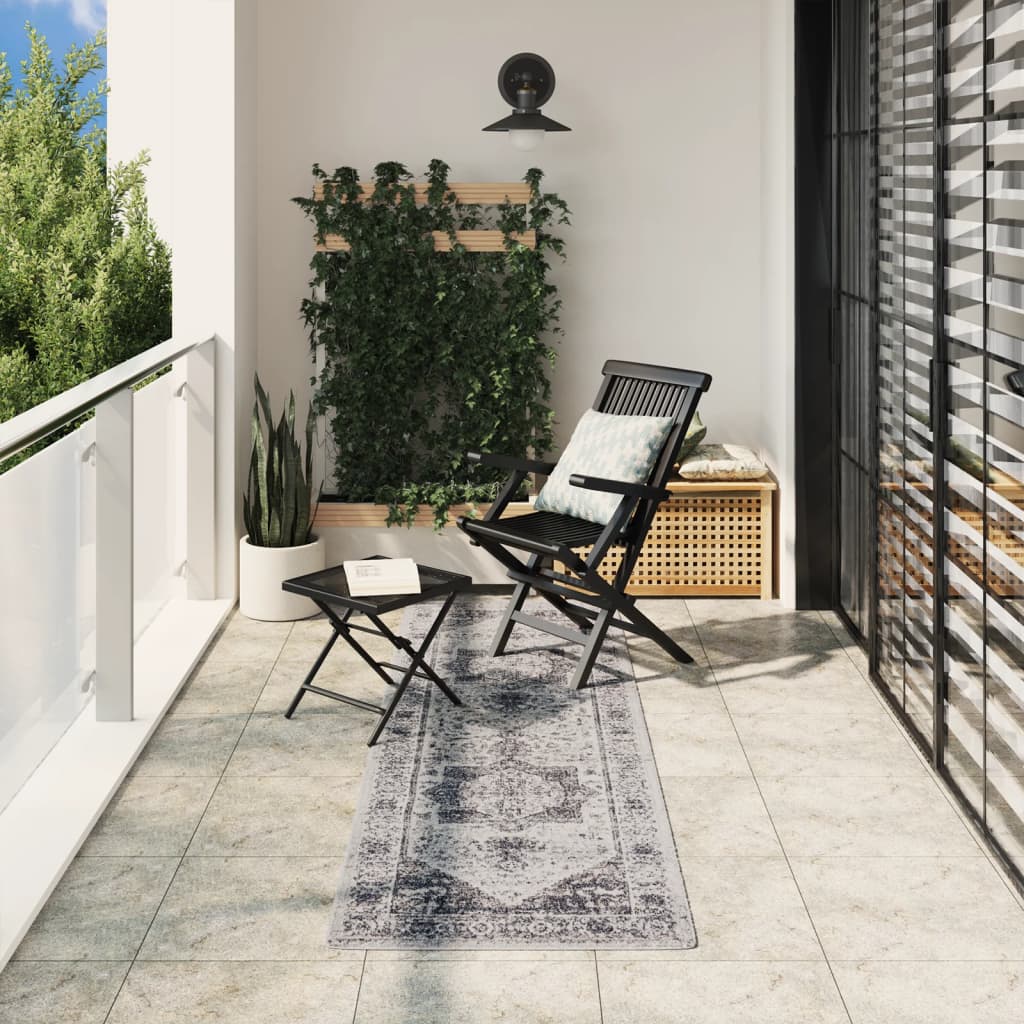 Tappeto ARBIZU Interni e Esterni Design Vintage 80x250 cm - homemem39