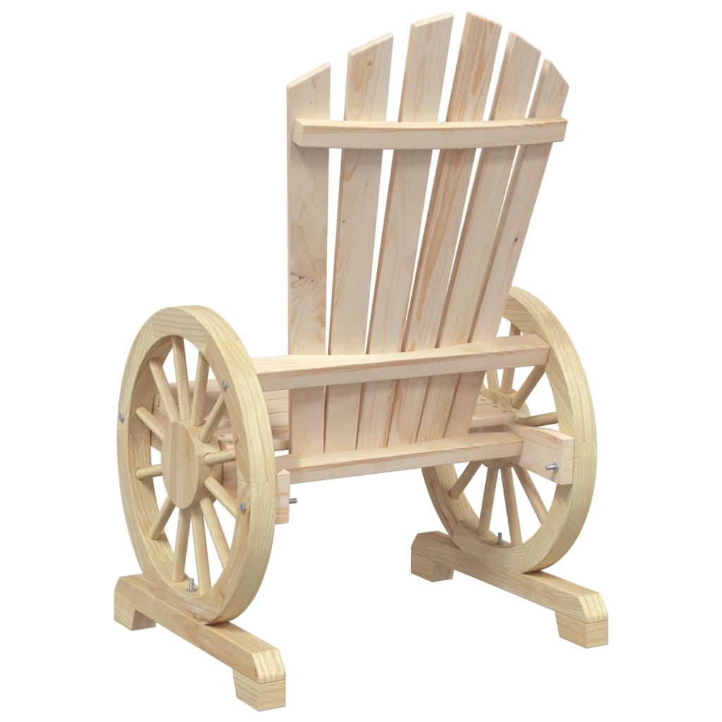 Set Salotto da Giardino 3 pz in Legno Massello di Abete - homemem39