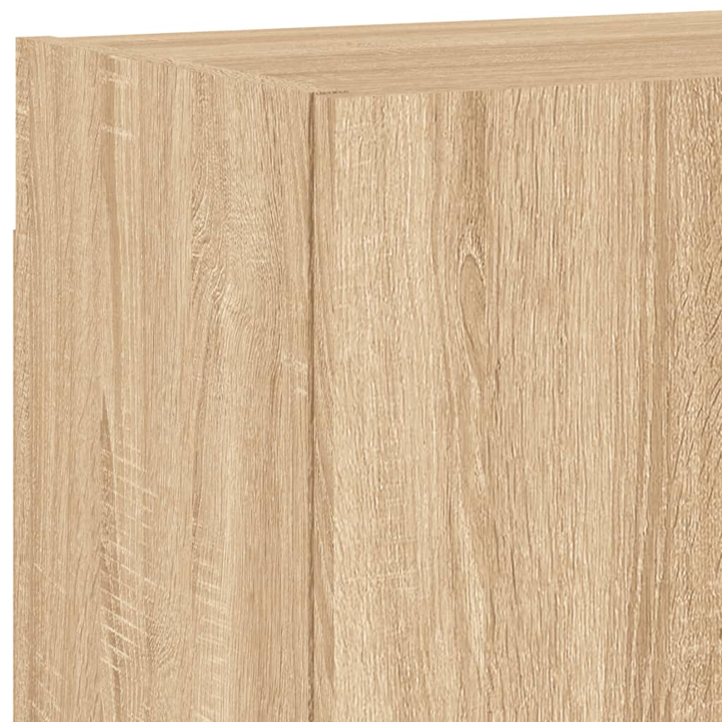 Mobile TV Parete Rovere Sonoma 40,5x30x40 cm Legno Multistrato - homemem39