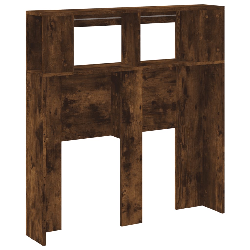 Testiera LED Rovere Fumo 100x18,5x103,5 cm Legno Multistrato - homemem39