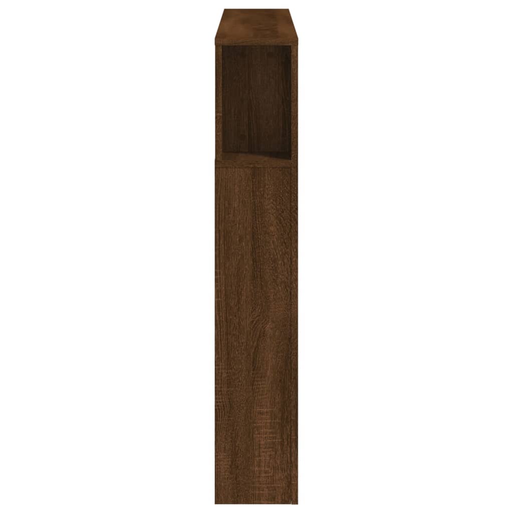 Testiera LED Rovere Marrone 120x18,5x103,5 cm Legno Multistrato - homemem39