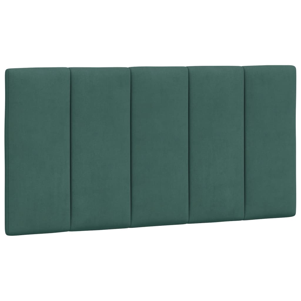 Cuscino Testiera Verde Scuro 100 cm in Velluto