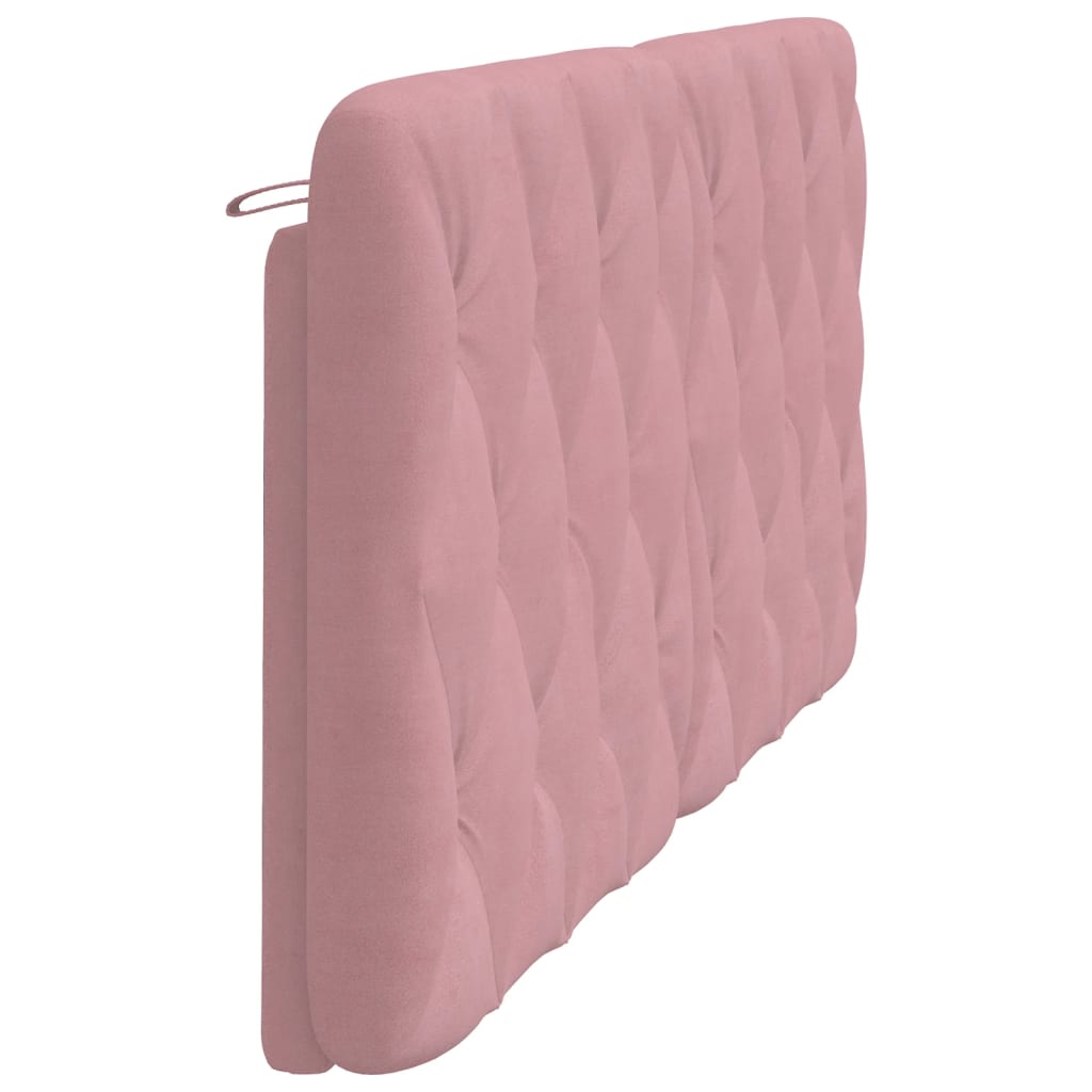Cuscino Testiera Rosa 180 cm in Velluto