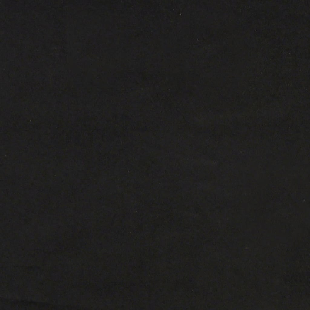 Cuscino Testiera Nero 200 cm in Velluto