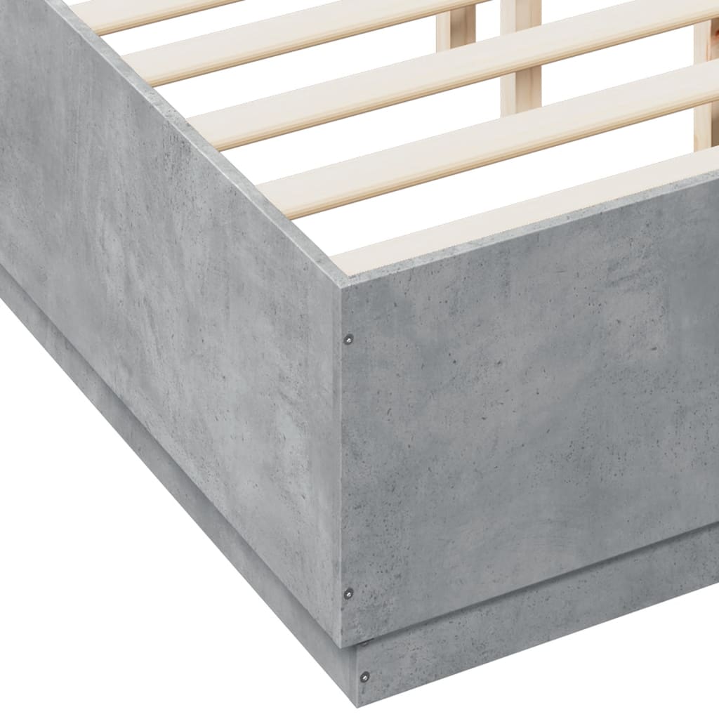 Giroletto Grigio Cemento 135x190 cm in Legno Multistrato