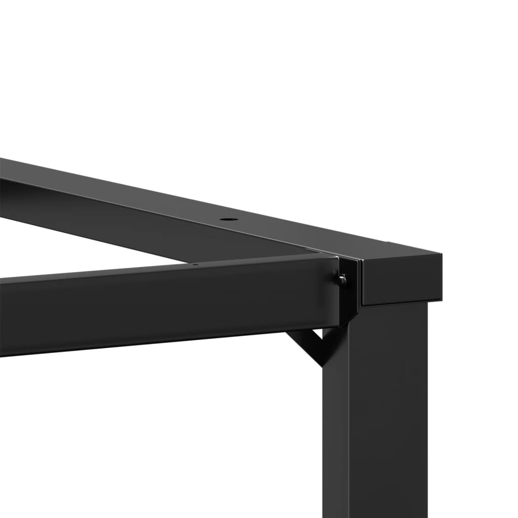 Telaio Gambe a O per Tavolo da Pranzo 60x60x73 cm in Acciaio