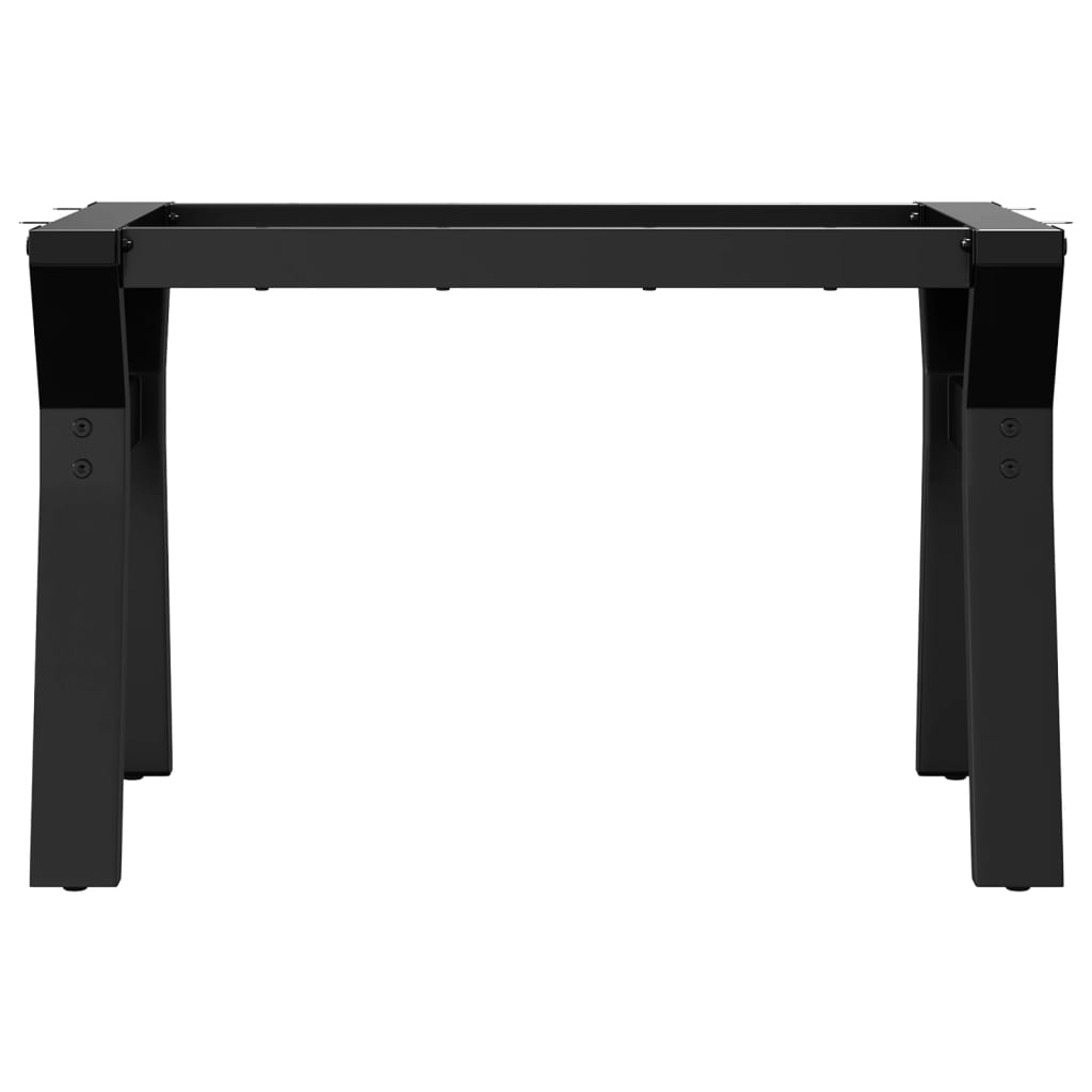 Telaio Gambe a Y per Tavolino da Salotto 60x40x38 cm in Acciaio