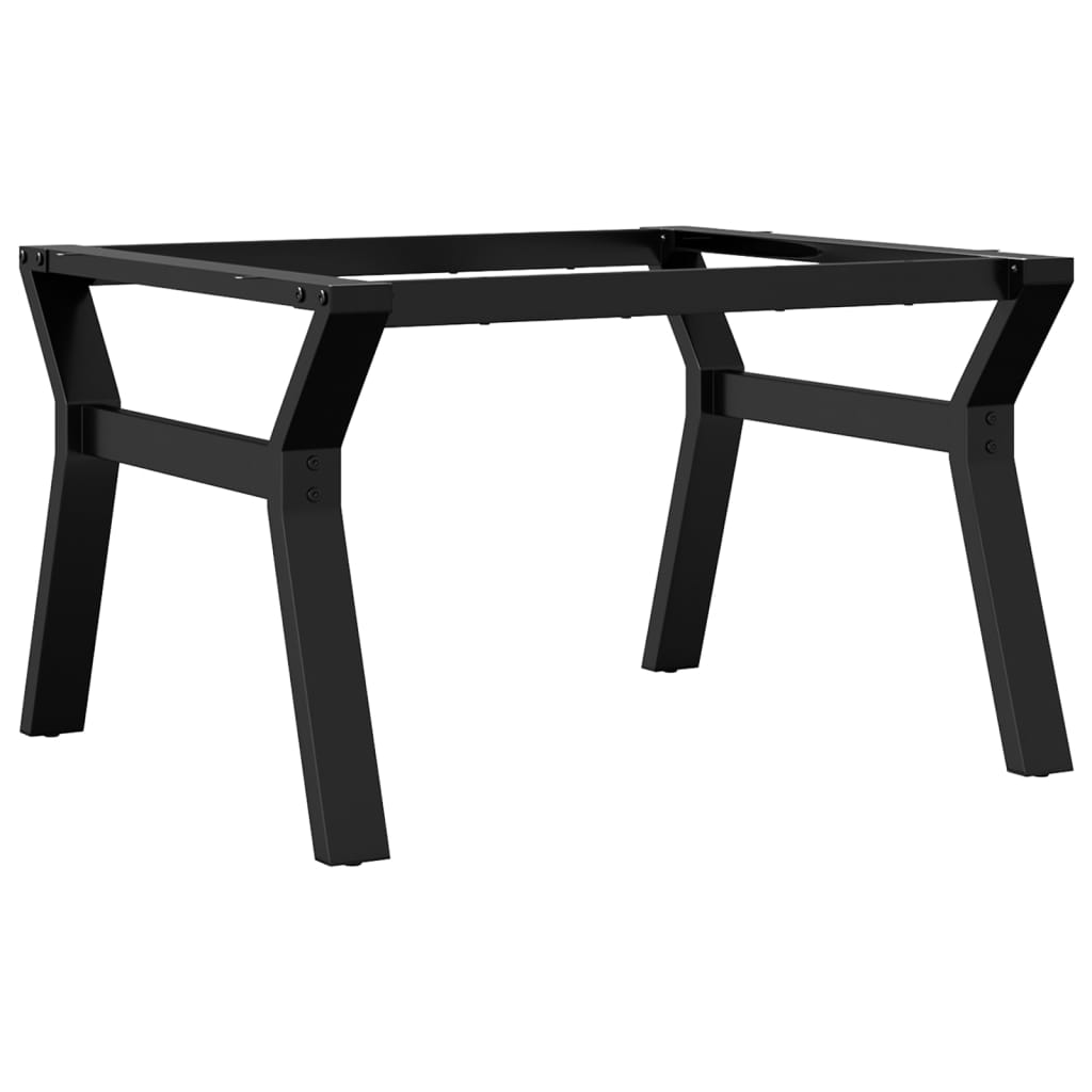 Telaio Gambe a Y per Tavolino da Salotto 70x60x43 cm in Acciaio