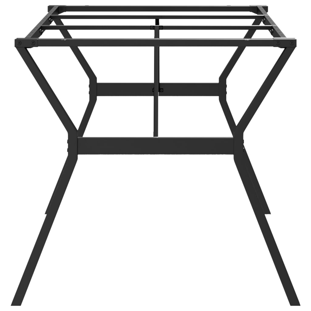 Telaio Gambe a Y per Tavolo da Pranzo 180x80x73 cm in Acciaio