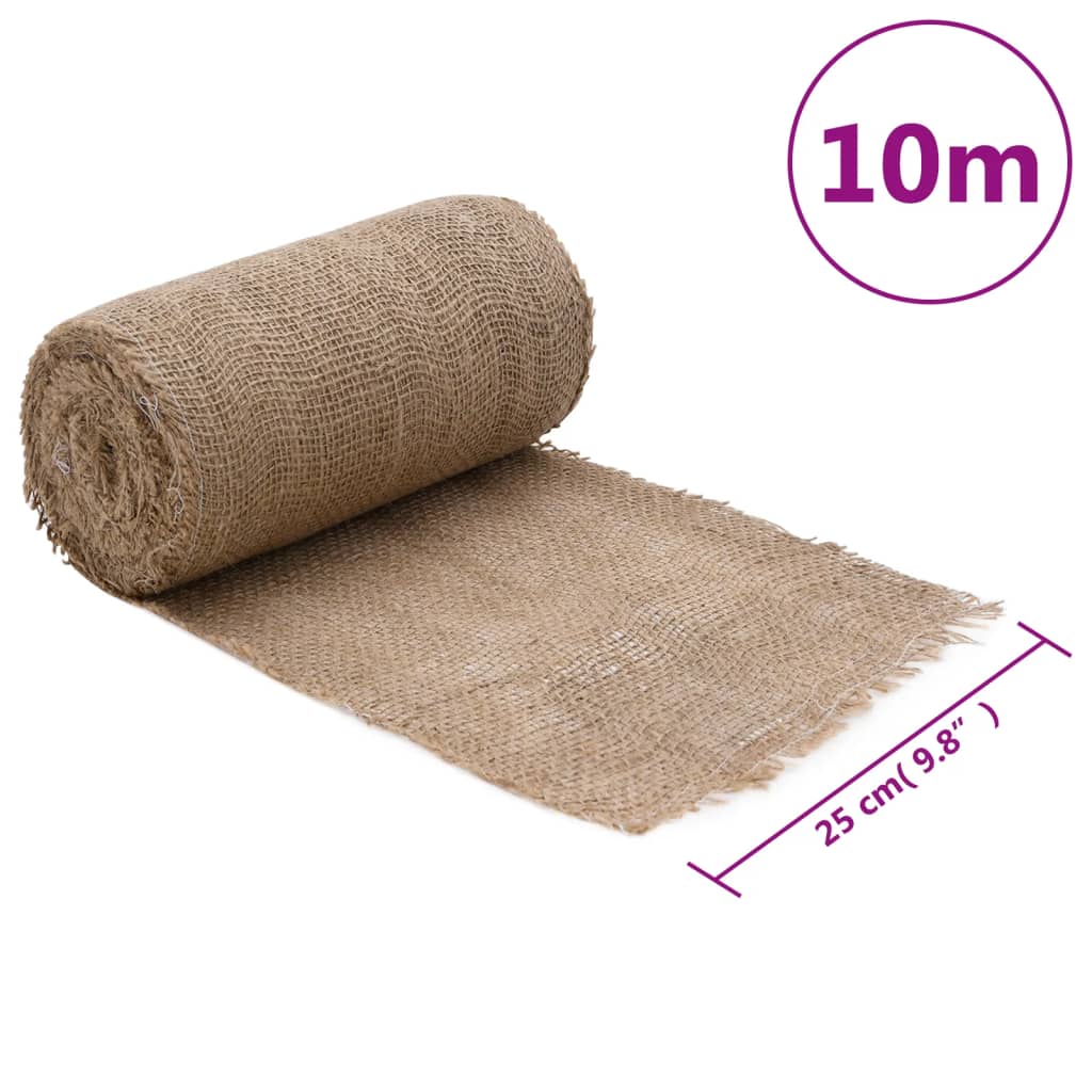 Rotolo in Iuta 0,25x10 m 100% Iuta 200 gsm - homemem39