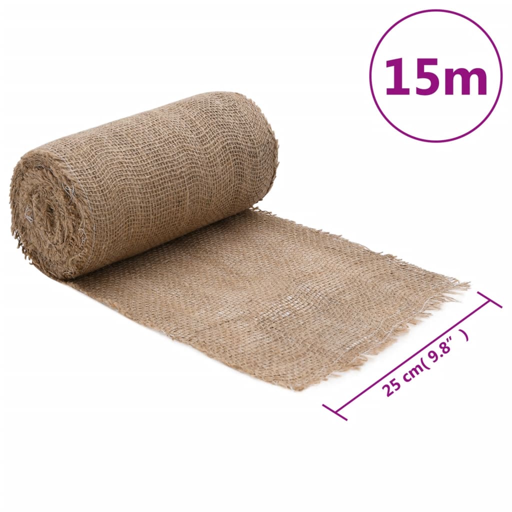 Rotolo in Iuta 0,25x15 m 100% Iuta 200 gsm - homemem39