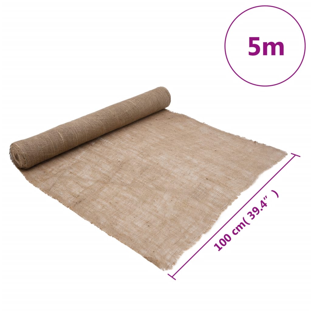 Rotolo in Iuta 1x5 m 100% Iuta 200 gsm - homemem39