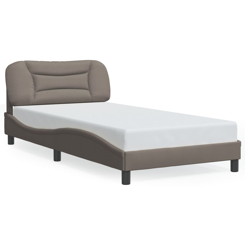 Giroletto senza Materasso Tortora 100x200 cm in Tessuto