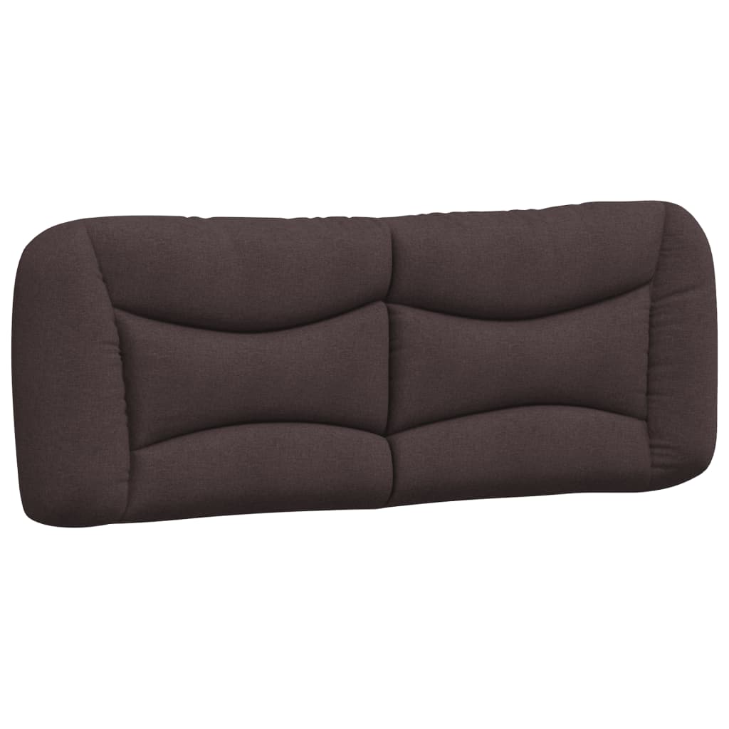 Giroletto senza Materasso Marrone Scuro 120x200 cm Tessuto
