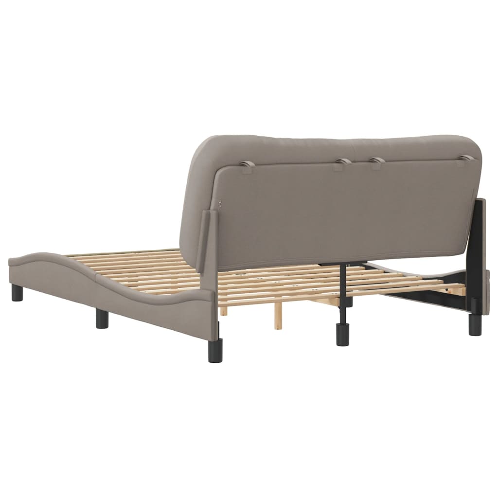 Giroletto senza Materasso Tortora 120x200 cm Tessuto