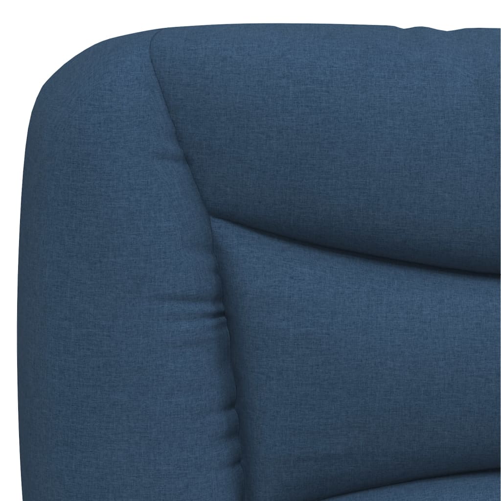 Giroletto senza Materasso Blu 160x200 cm in Tessuto